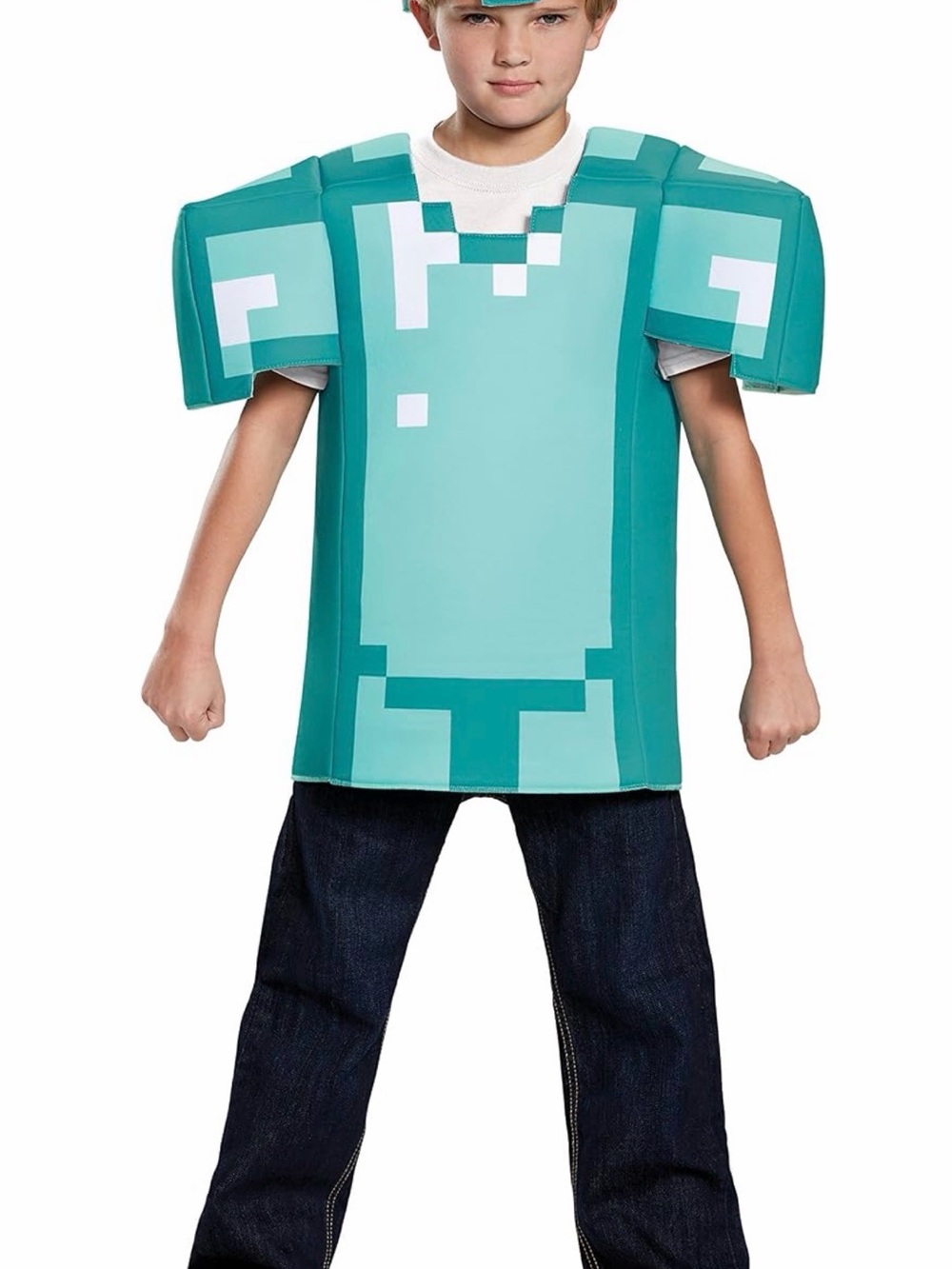 Minecraft Kids Teal Diamond Set Costume